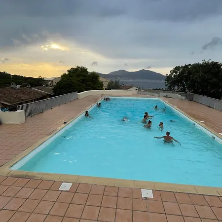 Bella Vista 4, T2 Vue Mer, Piscine, Climatise Lejlighed Porticcio (Corsica)